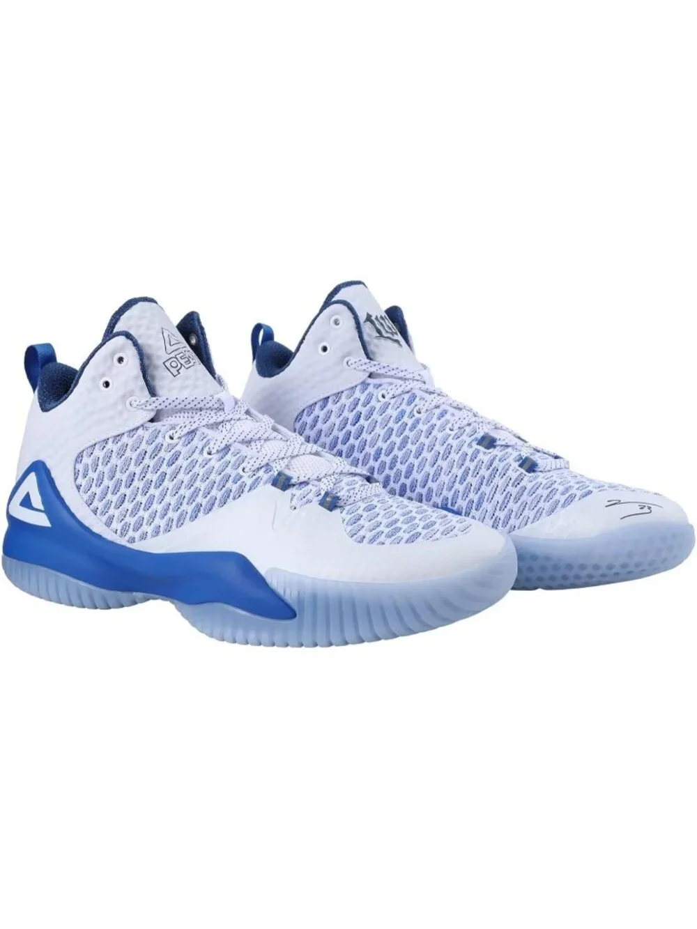 Men's Cerulean Cloud Lou Williams Streetball Outdoor Breathable Basketball Shoes